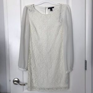 Forever 21 Off White Lace Dress